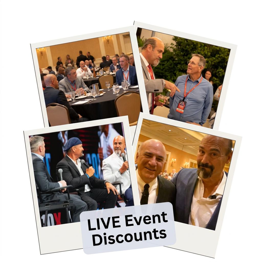 LIVE Event Discounts